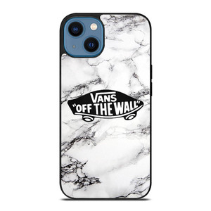 VANS OFF THE WALL MARBLE LOGO iPhone 14 Case Cover VANS OFF THE WALL MARBLE LOGO iPhone 14 Case Cover