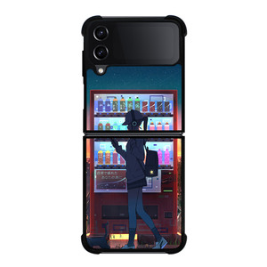 ANIME VENDING MACHINE Samsung Galaxy Z Flip 4 Case Cover ANIME VENDING MACHINE Samsung Galaxy Z Flip 4 Case Cover