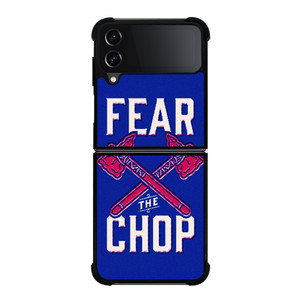 ATLANTA BRAVES FEAR THE CHOP SLOGAN Samsung Galaxy Z Flip 4 Case Cover ATLANTA BRAVES FEAR THE CHOP SLOGAN Samsung Galaxy Z Flip 4 Case Cover