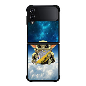 BABY YODA PITTSBURGH STEELERS Samsung Galaxy Z Flip 4 Case Cover BABY YODA PITTSBURGH STEELERS Samsung Galaxy Z Flip 4 Case Cover