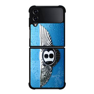 BENTLEY BLUE EMBLEM Samsung Galaxy Z Flip 4 Case Cover BENTLEY BLUE EMBLEM Samsung Galaxy Z Flip 4 Case Cover