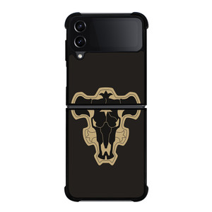 BLACK CLOVER BLACK BULL SYMBOL Samsung Galaxy Z Flip 4 Case Cover BLACK CLOVER BLACK BULL SYMBOL Samsung Galaxy Z Flip 4 Case Cover