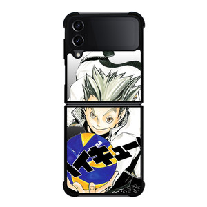 BOKUTO KOUTAROU HAIKYUU ANIME Samsung Galaxy Z Flip 4 Case Cover BOKUTO KOUTAROU HAIKYUU ANIME Samsung Galaxy Z Flip 4 Case Cover