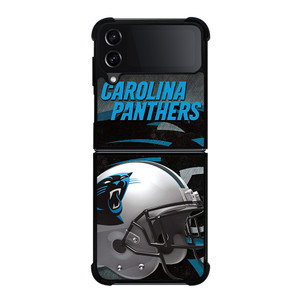 CAROLINA PANTHERS NFL HELMET Samsung Galaxy Z Flip 4 Case Cover CAROLINA PANTHERS NFL HELMET Samsung Galaxy Z Flip 4 Case Cover