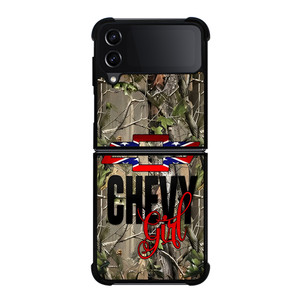 CHEVY GIRL CHEVROLET REBEL CAMO LOGO Samsung Galaxy Z Flip 4 Case Cover CHEVY GIRL CHEVROLET REBEL CAMO LOGO Samsung Galaxy Z Flip 4 Case Cover