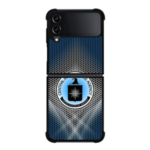 CIA CENTRAL INTELLIGENCE AGENCY CARBON LOGO Samsung Galaxy Z Flip 4 Case Cover CIA CENTRAL INTELLIGENCE AGENCY CARBON LOGO Samsung Galaxy Z Flip 4 Case Cover