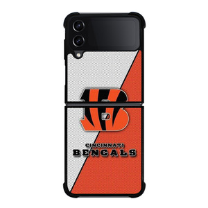 CINCINNATI BENGALS FOOTBALL NFL EMBLEM Samsung Galaxy Z Flip 4 Case Cover CINCINNATI BENGALS FOOTBALL NFL EMBLEM Samsung Galaxy Z Flip 4 Case Cover