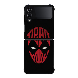 DEADPOOL MARVEL TYPOGRAPHY ART Samsung Galaxy Z Flip 4 Case Cover DEADPOOL MARVEL TYPOGRAPHY ART Samsung Galaxy Z Flip 4 Case Cover