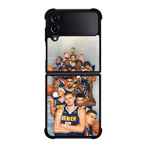 DENVER NUGGETS NBA BASKETBALL SQUAD Samsung Galaxy Z Flip 4 Case Cover DENVER NUGGETS NBA BASKETBALL SQUAD Samsung Galaxy Z Flip 4 Case Cover