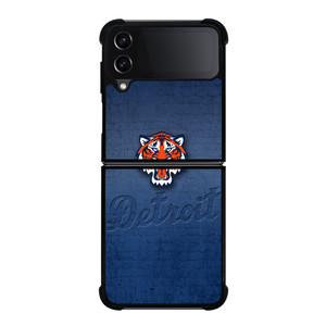 DETROIT TIGERS WALL TEXTURE Samsung Galaxy Z Flip 4 Case Cover DETROIT TIGERS WALL TEXTURE Samsung Galaxy Z Flip 4 Case Cover