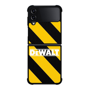 DEWALT TOOLS STRIPES Samsung Galaxy Z Flip 4 Case Cover DEWALT TOOLS STRIPES Samsung Galaxy Z Flip 4 Case Cover