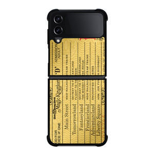DISNEY WORLD TICKET Samsung Galaxy Z Flip 4 Case Cover DISNEY WORLD TICKET Samsung Galaxy Z Flip 4 Case Cover