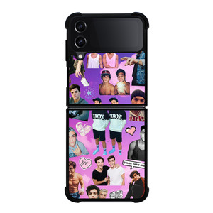 DOLAN TWINS CUTE COLLAGE Samsung Galaxy Z Flip 4 Case Cover DOLAN TWINS CUTE COLLAGE Samsung Galaxy Z Flip 4 Case Cover