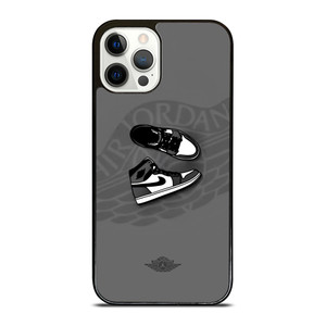 AIR JORDAN 1 SNEAKERS GREY iPhone 12 Pro Case Cover AIR JORDAN 1 SNEAKERS GREY iPhone 12 Pro Case Cover