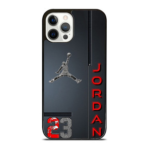 AIR JORDAN 23 METAL EMBLEM  iPhone 12 Pro Case Cover