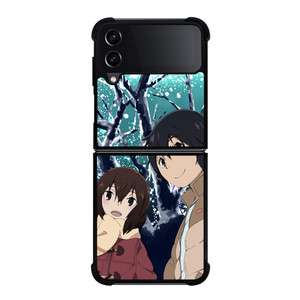 ERASED ANIME MANGA Samsung Galaxy Z Flip 4 Case Cover ERASED ANIME MANGA Samsung Galaxy Z Flip 4 Case Cover