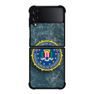 FBI FEDERAL BUREAU OF INVESTIGATION BADGE Samsung Galaxy Z Flip 4 Case Cover FBI FEDERAL BUREAU OF INVESTIGATION BADGE Samsung Galaxy Z Flip 4 Case Cover