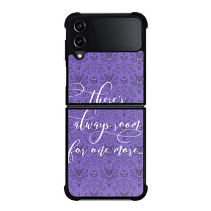 HAUNTED MANSION QUOTES Samsung Galaxy Z Flip 4 Case Cover HAUNTED MANSION QUOTES Samsung Galaxy Z Flip 4 Case Cover