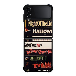 HORROR MOVIES VHS COLLECTION Samsung Galaxy Z Flip 4 Case Cover