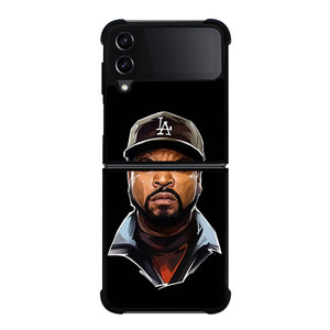 ICE CUBE RAPPER LOS ANGELES DODGERS Samsung Galaxy Z Flip 4 Case Cover ICE CUBE RAPPER LOS ANGELES DODGERS Samsung Galaxy Z Flip 4 Case Cover
