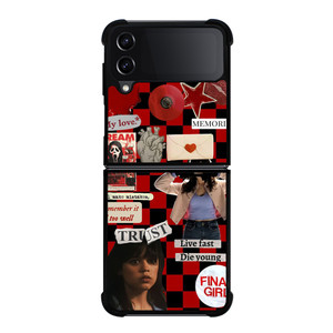 JENNA ORTEGA TARA CARPENTER SCREAM VI COLLAGE Samsung Galaxy Z Flip 4 Case Cover