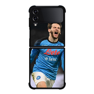 KHVICHA KVARATSKHELIA NAPOLI FOOTBALL Samsung Galaxy Z Flip 4 Case Cover