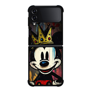 KING MICKEY MOUSE BRUSHED ART Samsung Galaxy Z Flip 4 Case Cover