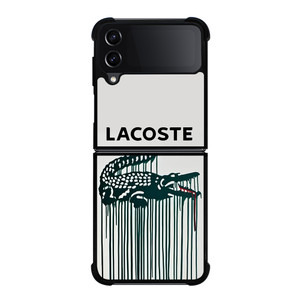 LACOSTE MELTED LOGO 2 Samsung Galaxy Z Flip 4 Case Cover LACOSTE MELTED LOGO 2 Samsung Galaxy Z Flip 4 Case Cover