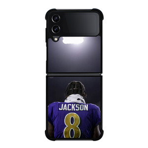 LAMAR JACKSON BALTIMORE RAVENS FOOTBALL Samsung Galaxy Z Flip 4 Case Cover