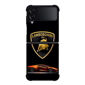 LAMBORHINI SUPER CAR EMBLEM Samsung Galaxy Z Flip 4 Case Cover