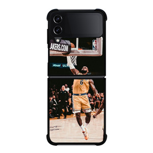 LEBRON JAMES 6 LA LAKERS DUNK Samsung Galaxy Z Flip 4 Case Cover LEBRON JAMES 6 LA LAKERS DUNK Samsung Galaxy Z Flip 4 Case Cover