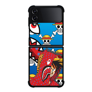 LUFFY ONE PIECE BAPE Samsung Galaxy Z Flip 4 Case Cover