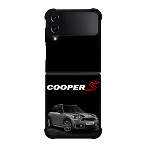 MINI COOPER S BLACK LOGO Samsung Galaxy Z Flip 4 Case Cover