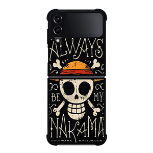 NAKAMA ONE PIECE ANIME Samsung Galaxy Z Flip 4 Case Cover NAKAMA ONE PIECE ANIME Samsung Galaxy Z Flip 4 Case Cover