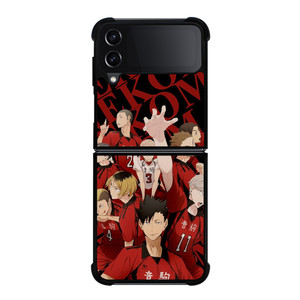NEKOMA HIGH HAIKYUU VOLLEYBALL TEAM Samsung Galaxy Z Flip 4 Case Cover