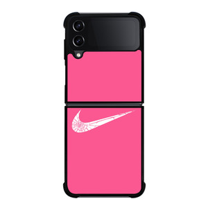 NIKE PINK BROKEN LOGO Samsung Galaxy Z Flip 4 Case Cover NIKE PINK BROKEN LOGO Samsung Galaxy Z Flip 4 Case Cover