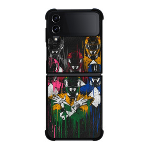 POWER RANGERS BRUSHED ART Samsung Galaxy Z Flip 4 Case Cover