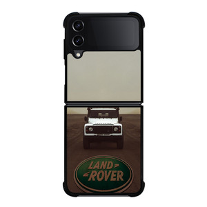 RETRO LAND ROVER DEFENDER LOGO Samsung Galaxy Z Flip 4 Case Cover