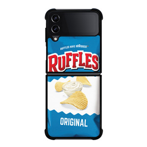 RUFFLES POTATO CHIPS ORIGINAL Samsung Galaxy Z Flip 4 Case Cover RUFFLES POTATO CHIPS ORIGINAL Samsung Galaxy Z Flip 4 Case Cover