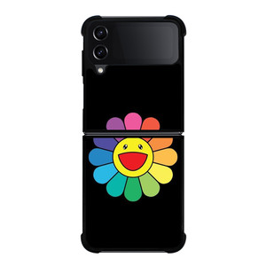 TAKASHI MURAKAMI BLACK Samsung Galaxy Z Flip 4 Case Cover