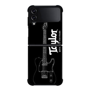 TAYLOR GUITARS BLACK LOGO Samsung Galaxy Z Flip 4 Case Cover