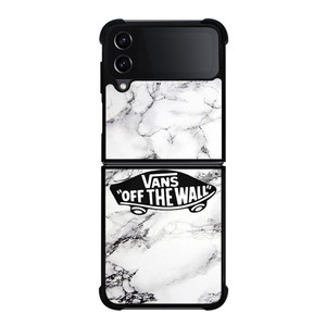 VANS OFF THE WALL MARBLE LOGO Samsung Galaxy Z Flip 4 Case Cover