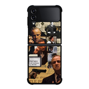 VITO CORLEONE THE GODFATHER COLLAGE Samsung Galaxy Z Flip 4 Case Cover
