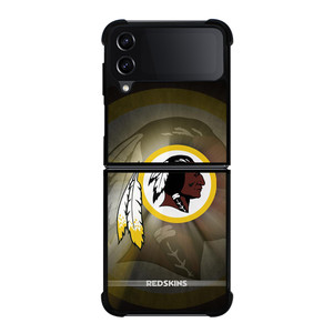 WASHINGTON REDSKINS METAL ICON Samsung Galaxy Z Flip 4 Case Cover