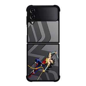 WONDER WOMAN KIDS CARTOON Samsung Galaxy Z Flip 4 Case Cover