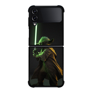 YODA STAR WARS LIGHTSABER 2 Samsung Galaxy Z Flip 4 Case Cover
