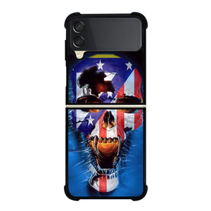 ATLETICO DE MADRID FOOTBALL SKULL Samsung Galaxy Z Flip 3 Case Cover ATLETICO DE MADRID FOOTBALL SKULL Samsung Galaxy Z Flip 3 Case Cover