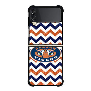 AUBURN TIGERS FOOTBALL STRIPE LOGO Samsung Galaxy Z Flip 3 Case Cover