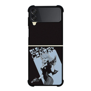 BLACK CANARY COMIC ART Samsung Galaxy Z Flip 3 Case Cover BLACK CANARY COMIC ART Samsung Galaxy Z Flip 3 Case Cover
