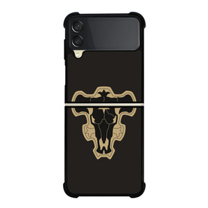 BLACK CLOVER BLACK BULL SYMBOL Samsung Galaxy Z Flip 3 Case Cover BLACK CLOVER BLACK BULL SYMBOL Samsung Galaxy Z Flip 3 Case Cover